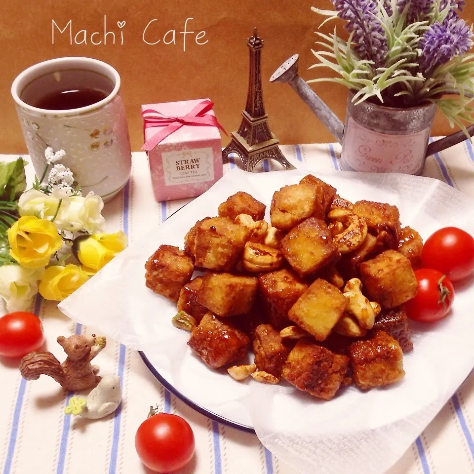 カリカリジューシー♡高野豆腐の唐揚げ♪|Sarryさん