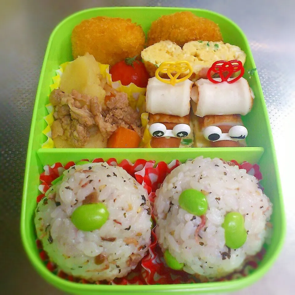 カタツムリお弁当|からあげビールさん