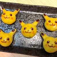 Snapdishの料理写真:#スイートポテト#ピカチュウ|ななぱんさん