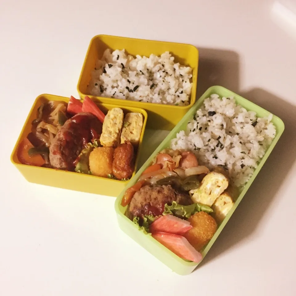 Snapdishの料理写真:今日のパパママ弁当|takarinさん