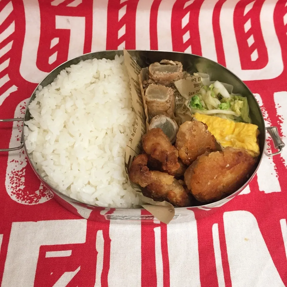 Snapdishの料理写真:次男・男子中学生弁当・今日も感謝弁当|mickyさん