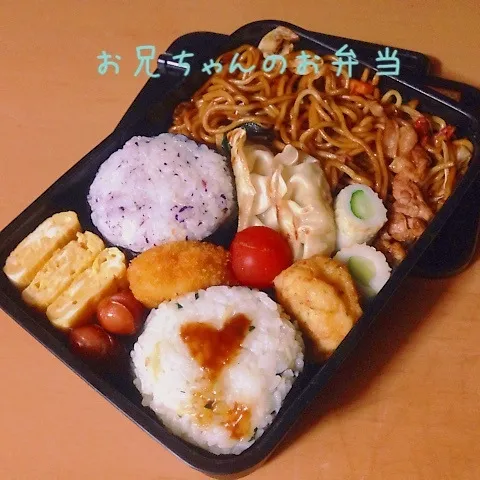 今日は…焼きそば☆おにぎり弁当|takarinさん