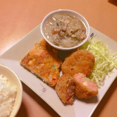 Snapdishの料理写真:今日の晩ご飯|takarinさん