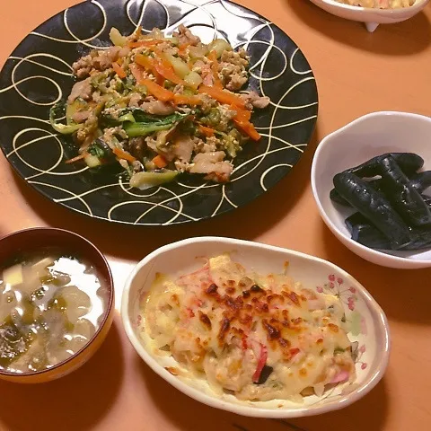 Snapdishの料理写真:今夜のおかず|takarinさん