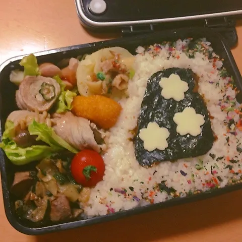 Snapdishの料理写真:高一長男のお弁当|takarinさん