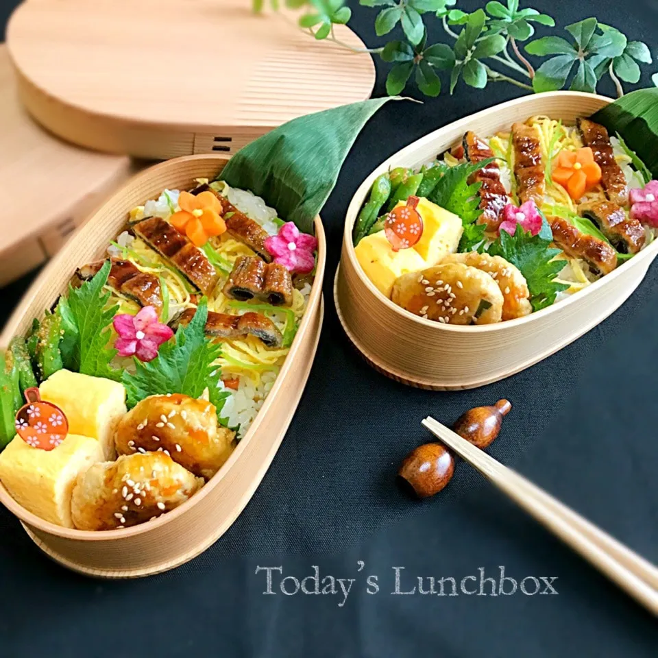 Snapdishの料理写真:5月1日 旦那サマと中学生の息子のお弁当😊|tomatosakuさん