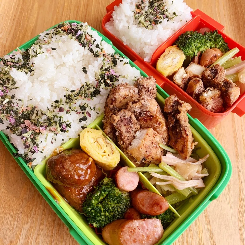 Snapdishの料理写真:2018.11.20 高2球児弁当|Loackerさん