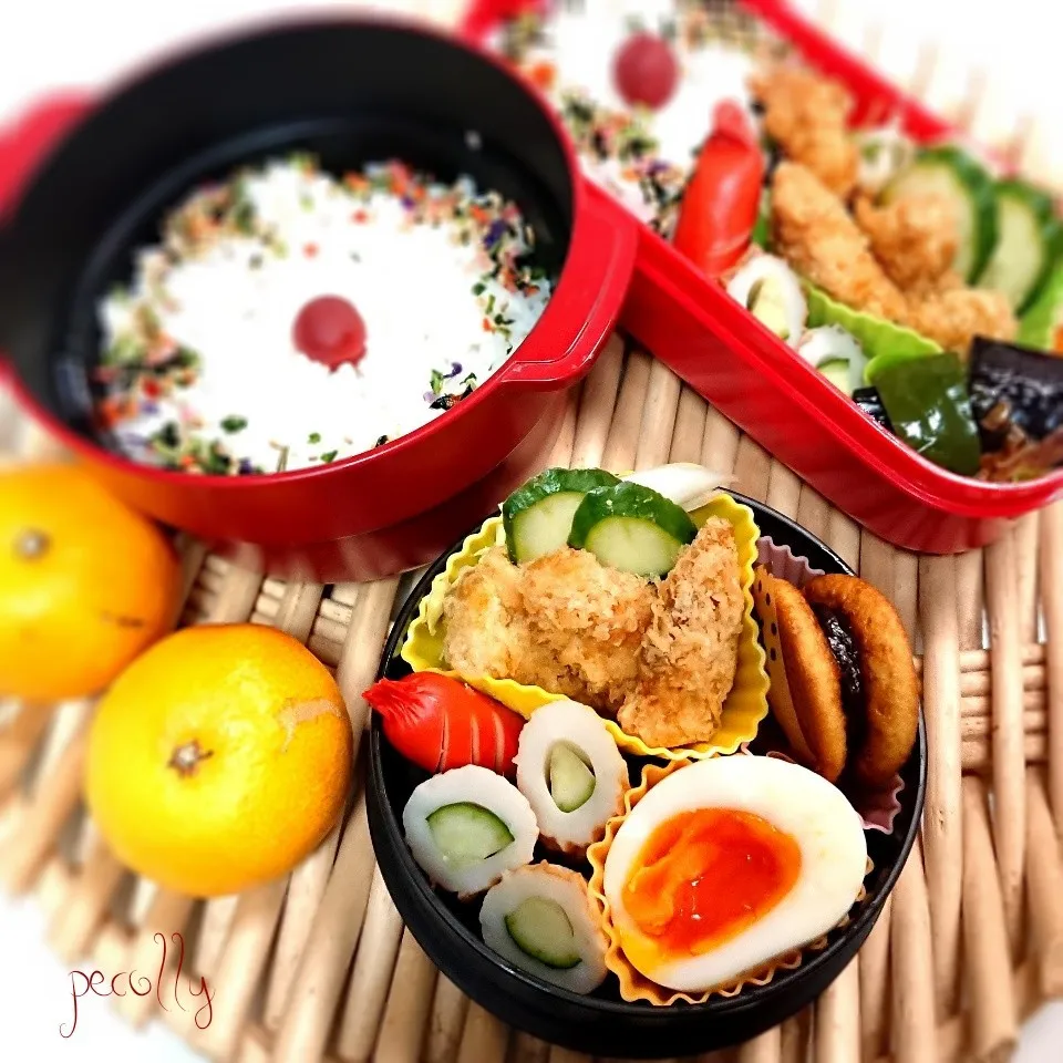 今日のお弁当～ぶりさんのカレーマヨフライ|kanakoさん