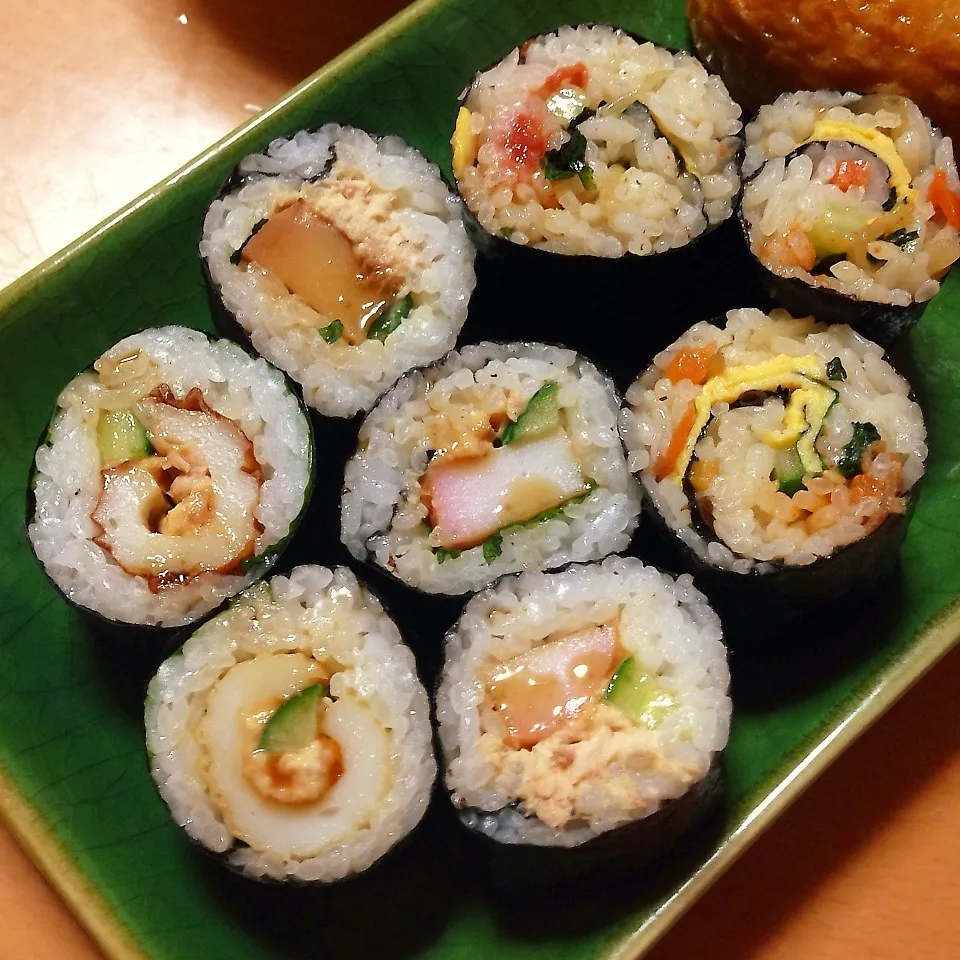 ふぅmamaさん＆はるはるさんの竹輪の海苔巻き（≧∇≦）|takarinさん