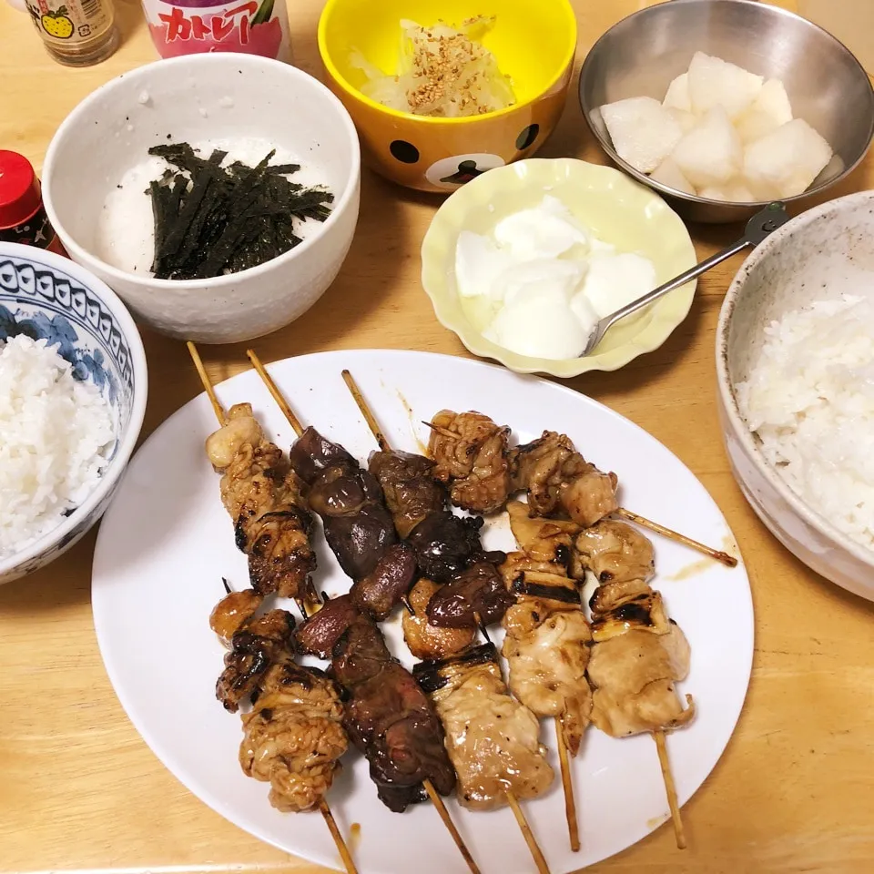 焼鳥を丼にして〜トロロカケレー〜‼️💦|Makokoさん