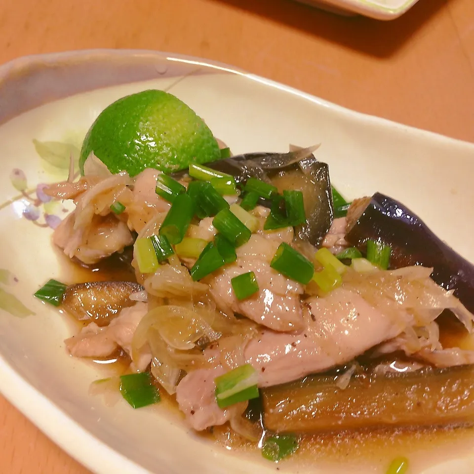 せせりのカボス醤油和え|takarinさん