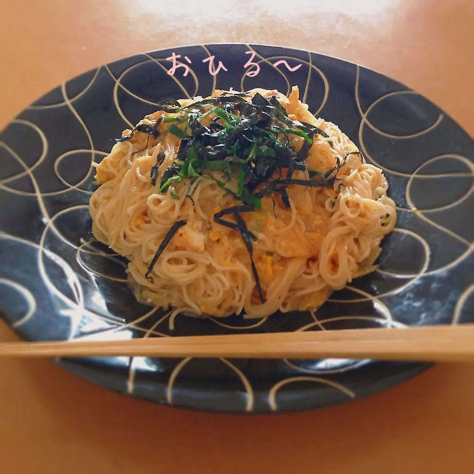 Snapdishの料理写真:アレンジ素麺|takarinさん