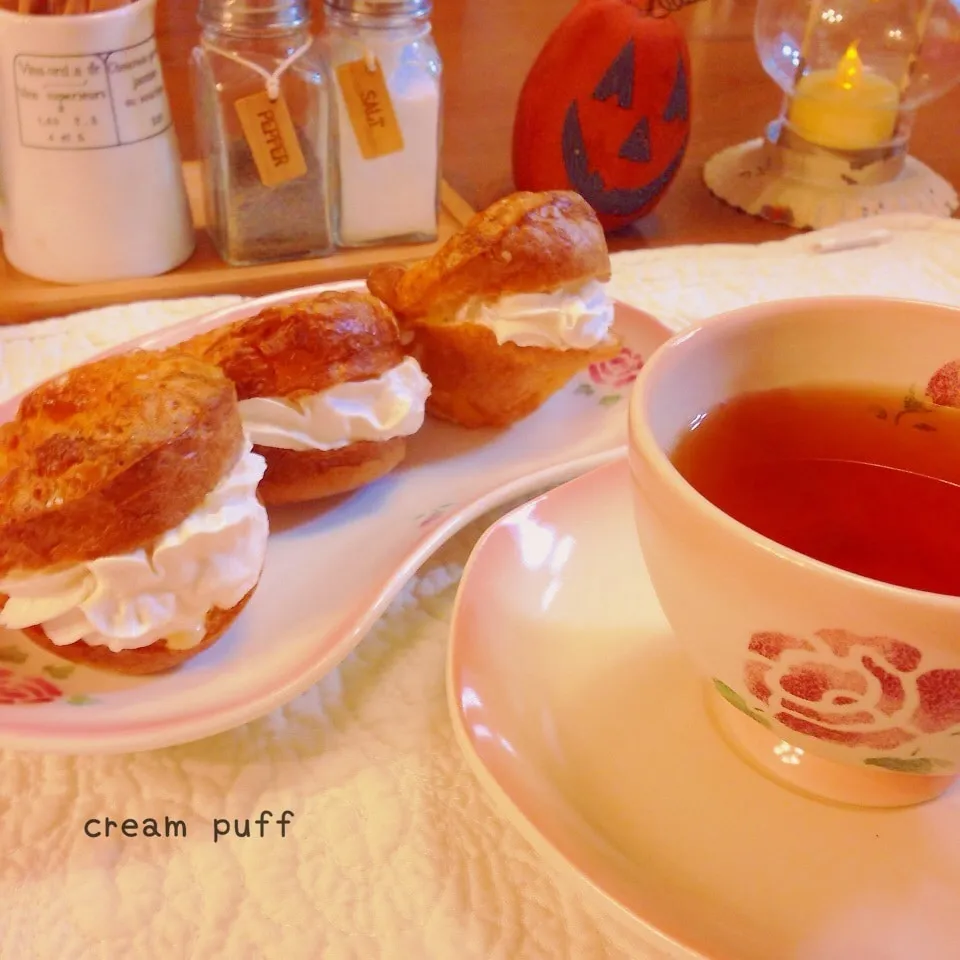 ホップオーバーでシュークリーム♥|party martyさん