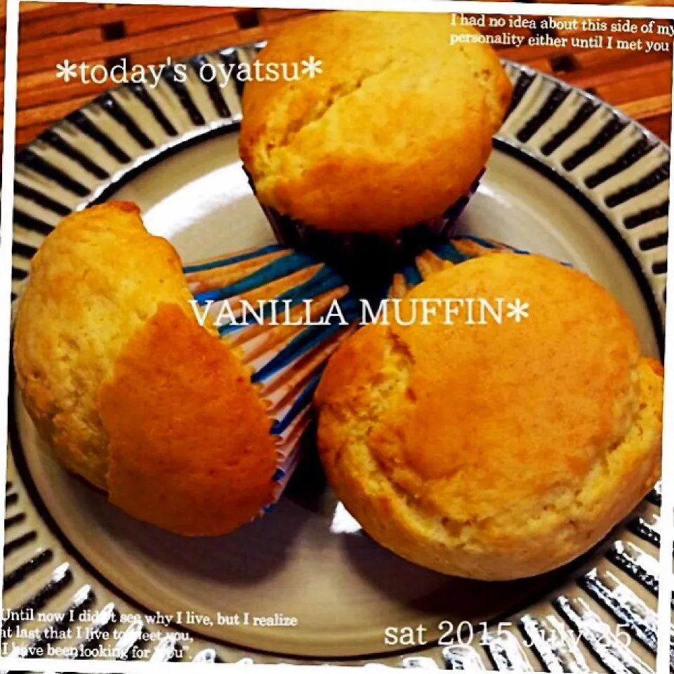 バニラマフィン＊|mimineisannさん
