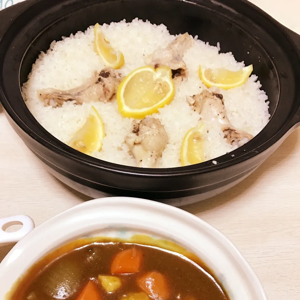 土鍋で簡単❗️鶏肉とレモンのパカオ風|ネネのおやつ☆さん