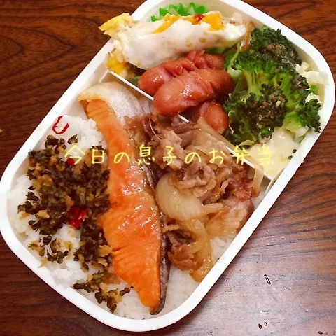 肉も魚も弁当(^_-)☆|ネネのおやつ☆さん