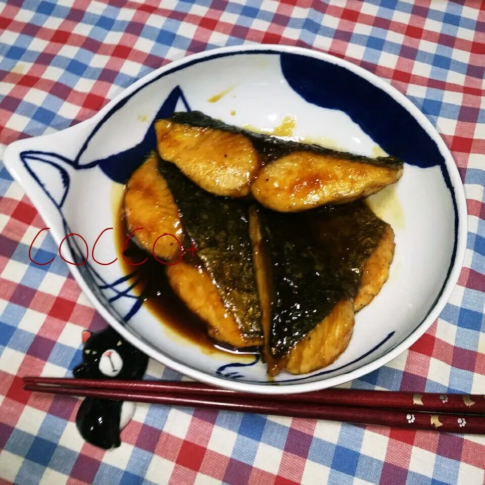 Snapdishの料理写真:旬の鰆の蒲焼き～あらうまうま|cocco+さん