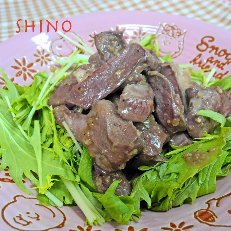 豚ハツの塩ダレ焼き♪|shinoさん