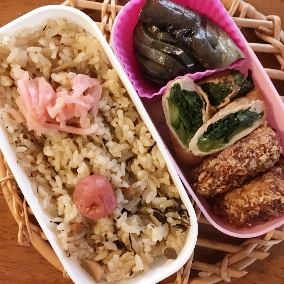 Snapdishの料理写真:母弁（じゅーしい弁当）|なつこいっきママさん