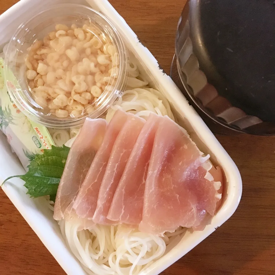 生ハムそうめん弁当|なつこいっきママさん