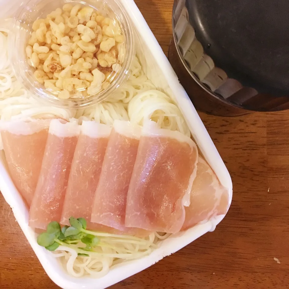 生ハムそうめん弁当|なつこいっきママさん