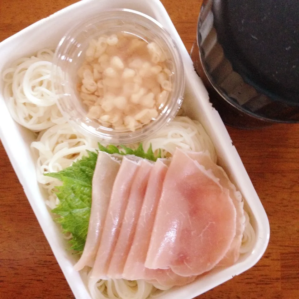 生ハムそうめん弁当|なつこいっきママさん