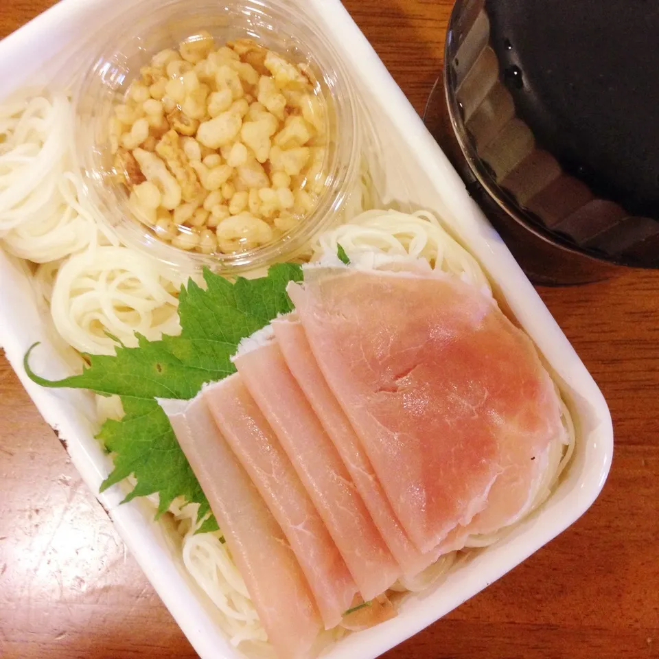 生ハムそうめん弁当|なつこいっきママさん