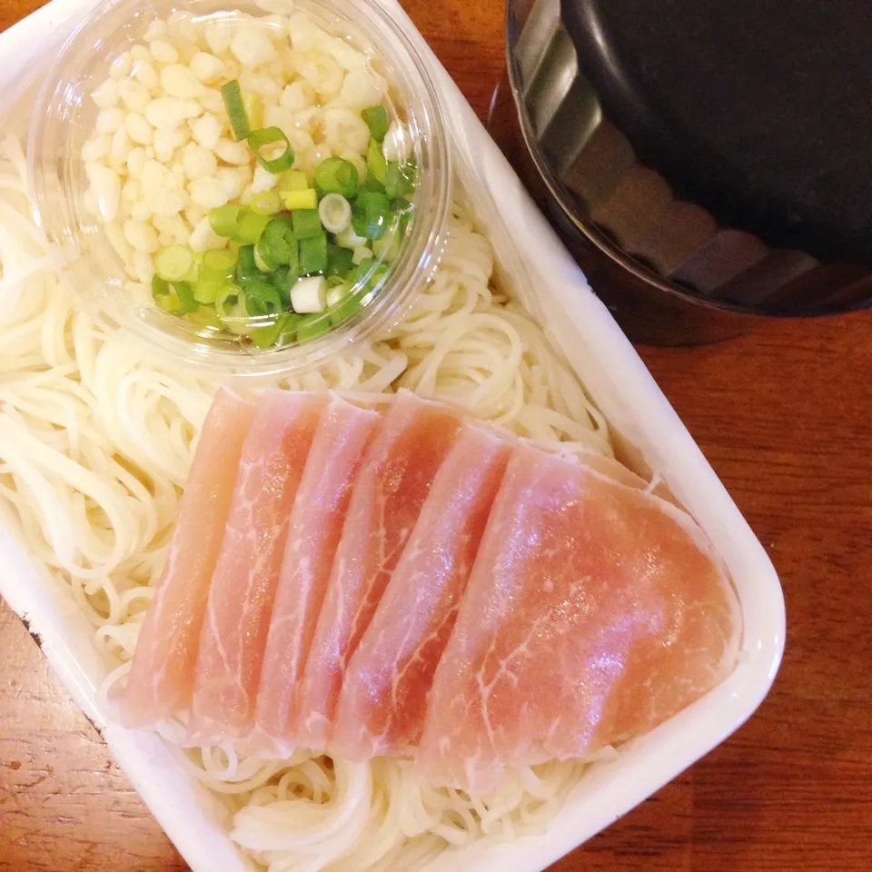 生ハムそうめん弁当|なつこいっきママさん