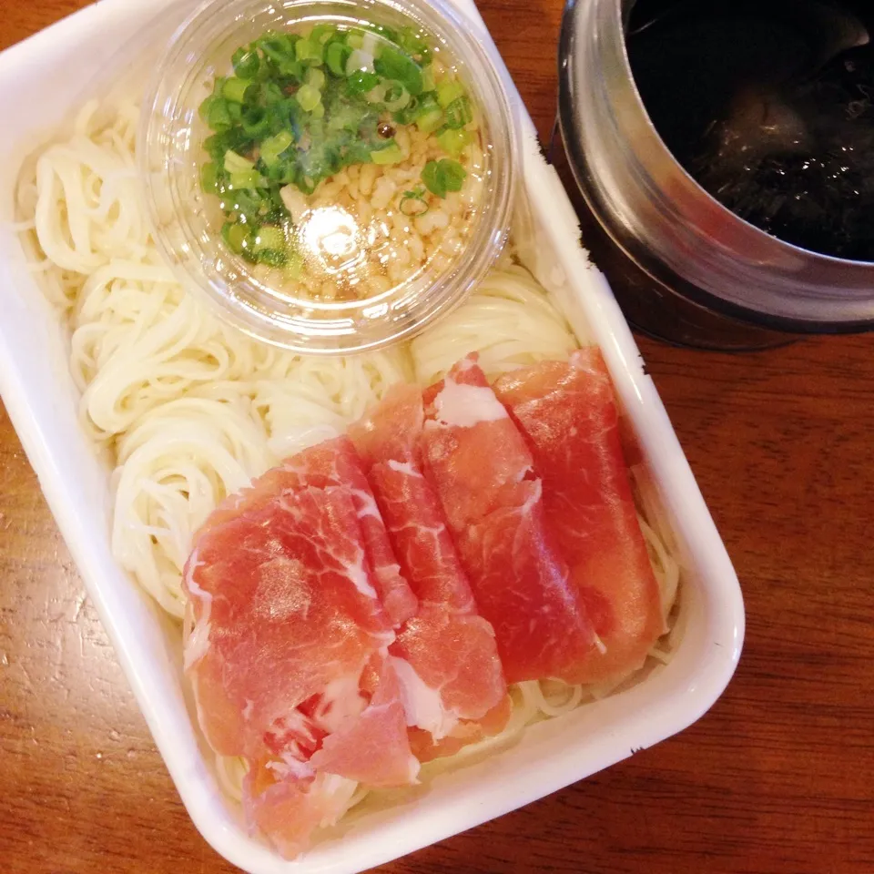 生ハムそうめん弁当|なつこいっきママさん