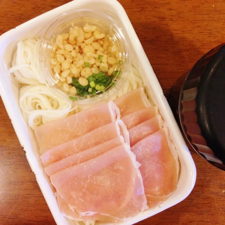 生ハムそうめん弁当|なつこいっきママさん