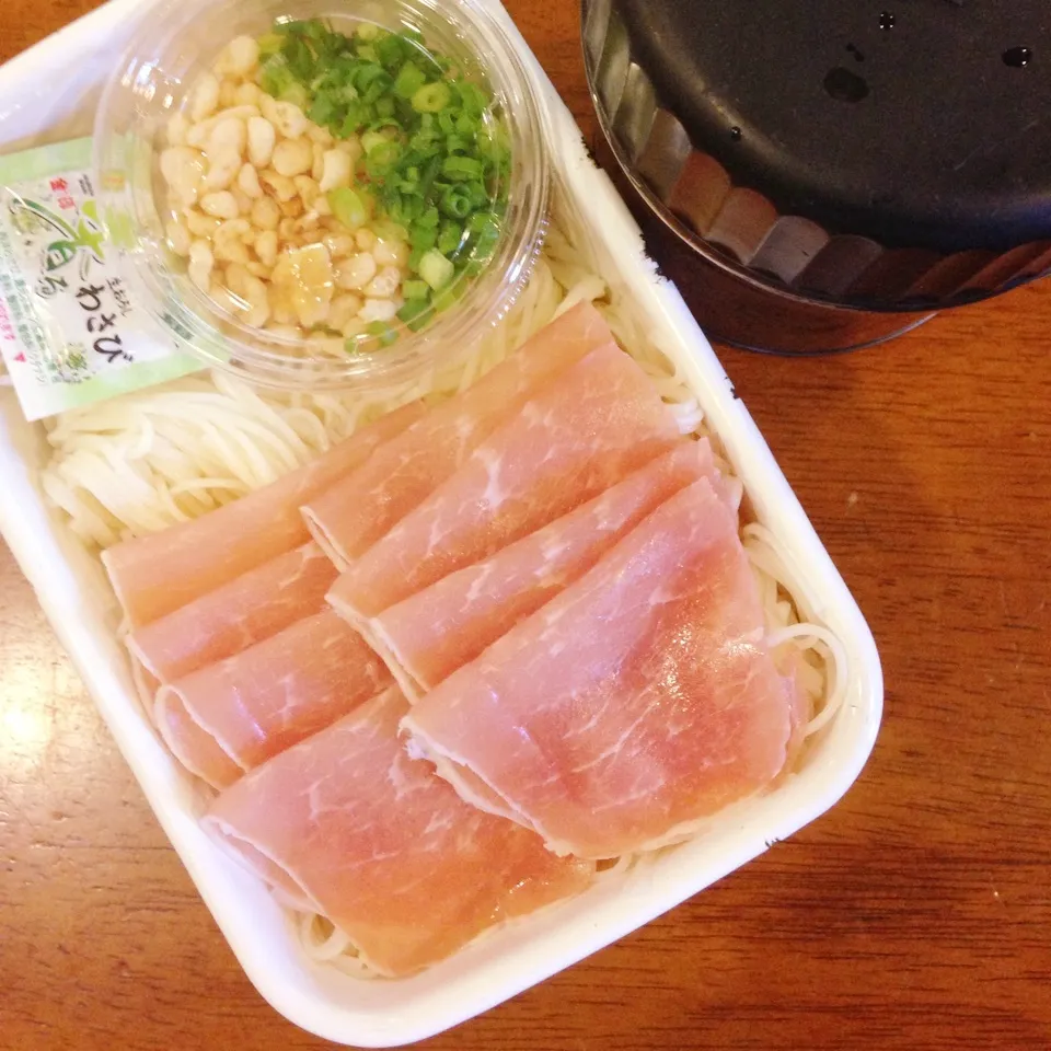 生ハムそうめん弁当|なつこいっきママさん