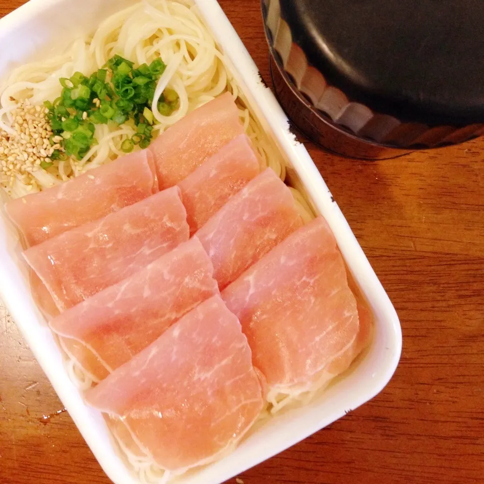 生ハムそうめん弁当|なつこいっきママさん