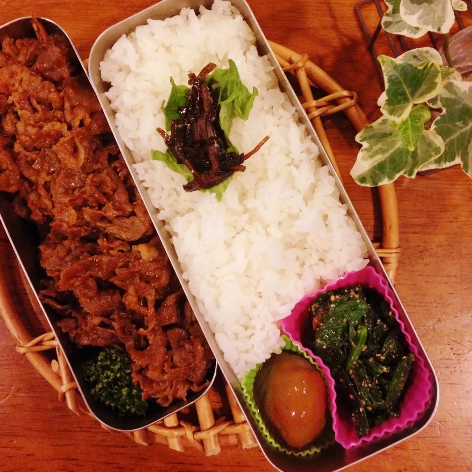 カルビ焼肉弁当|なつこいっきママさん