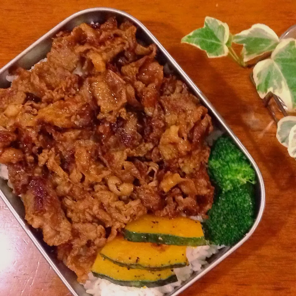 Snapdishの料理写真:カルビ焼肉弁当|なつこいっきママさん