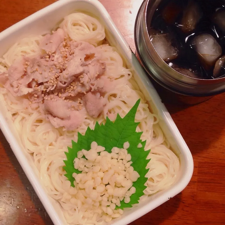 豚しゃぶそうめん弁当|なつこいっきママさん