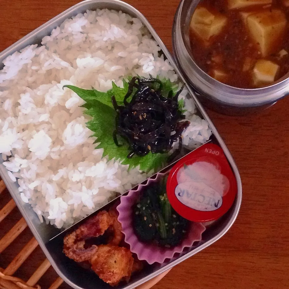 麻婆豆腐弁当|なつこいっきママさん