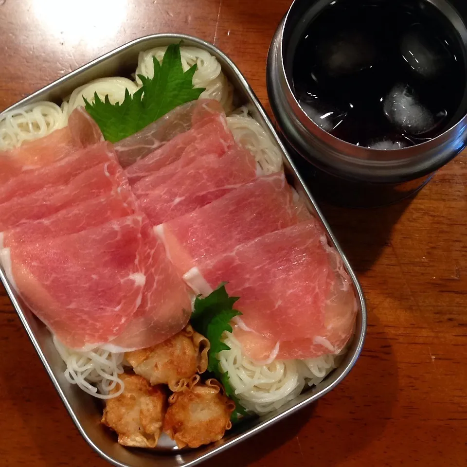 生ハムそうめん弁当|なつこいっきママさん