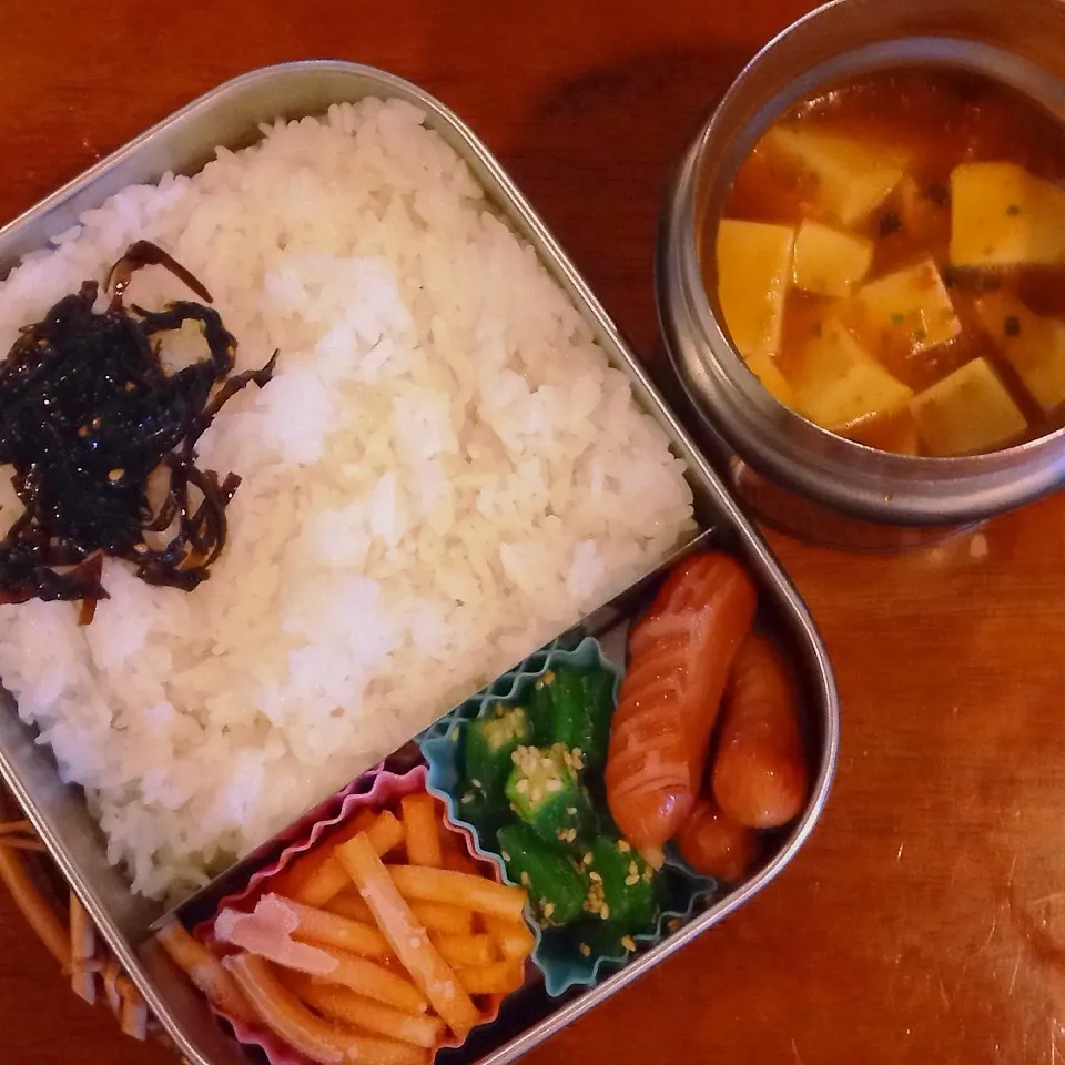 麻婆豆腐弁当|なつこいっきママさん