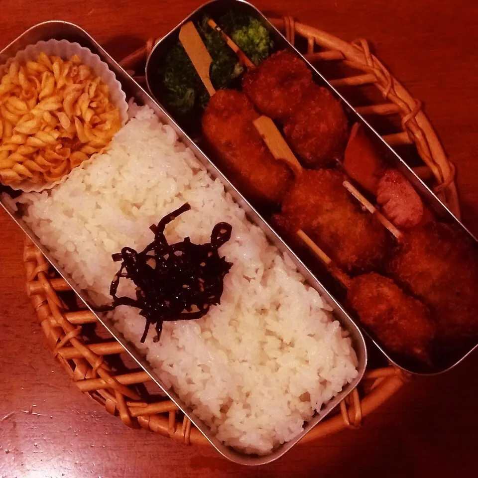 串カツ弁当|なつこいっきママさん