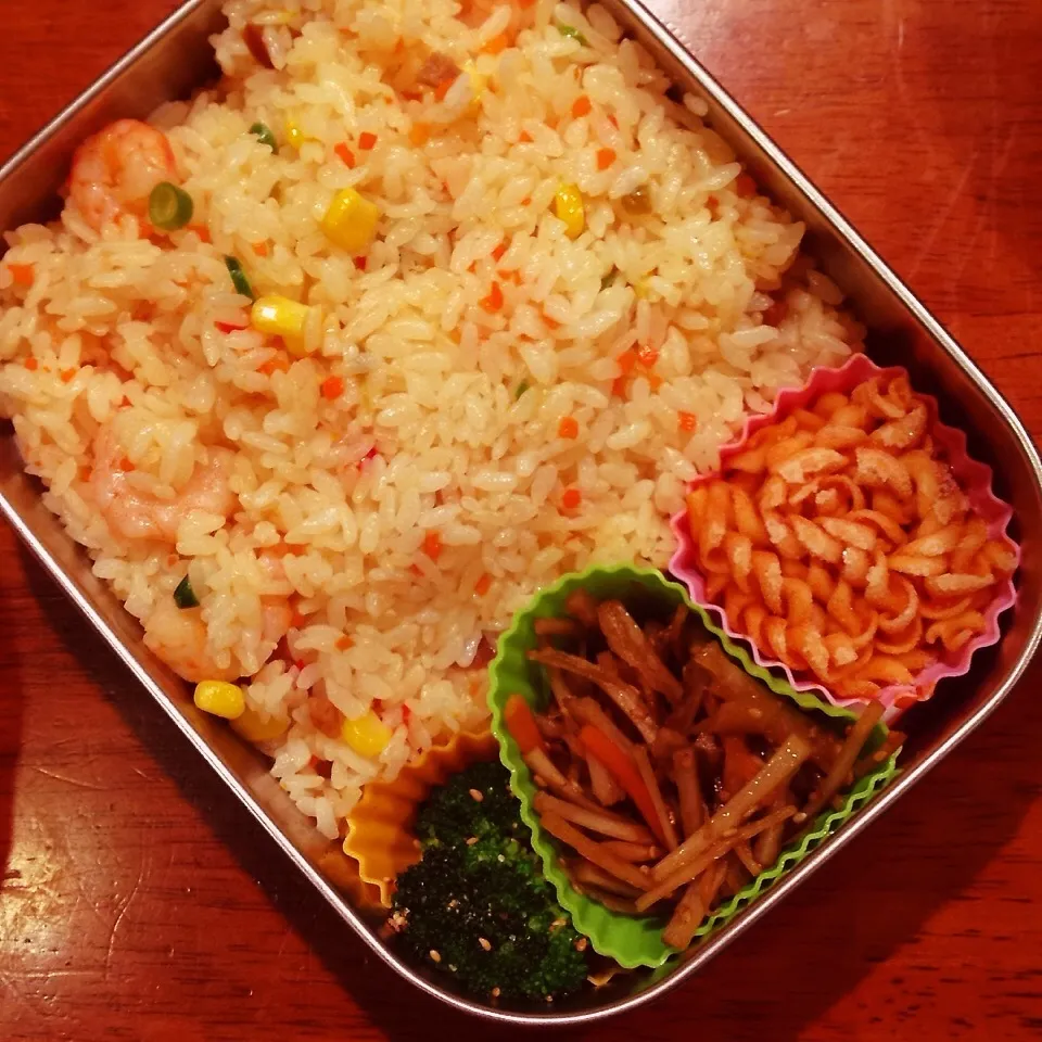 エビピラフ弁当|なつこいっきママさん