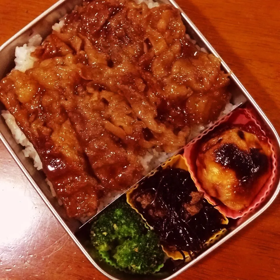 牛甘辛弁当|なつこいっきママさん