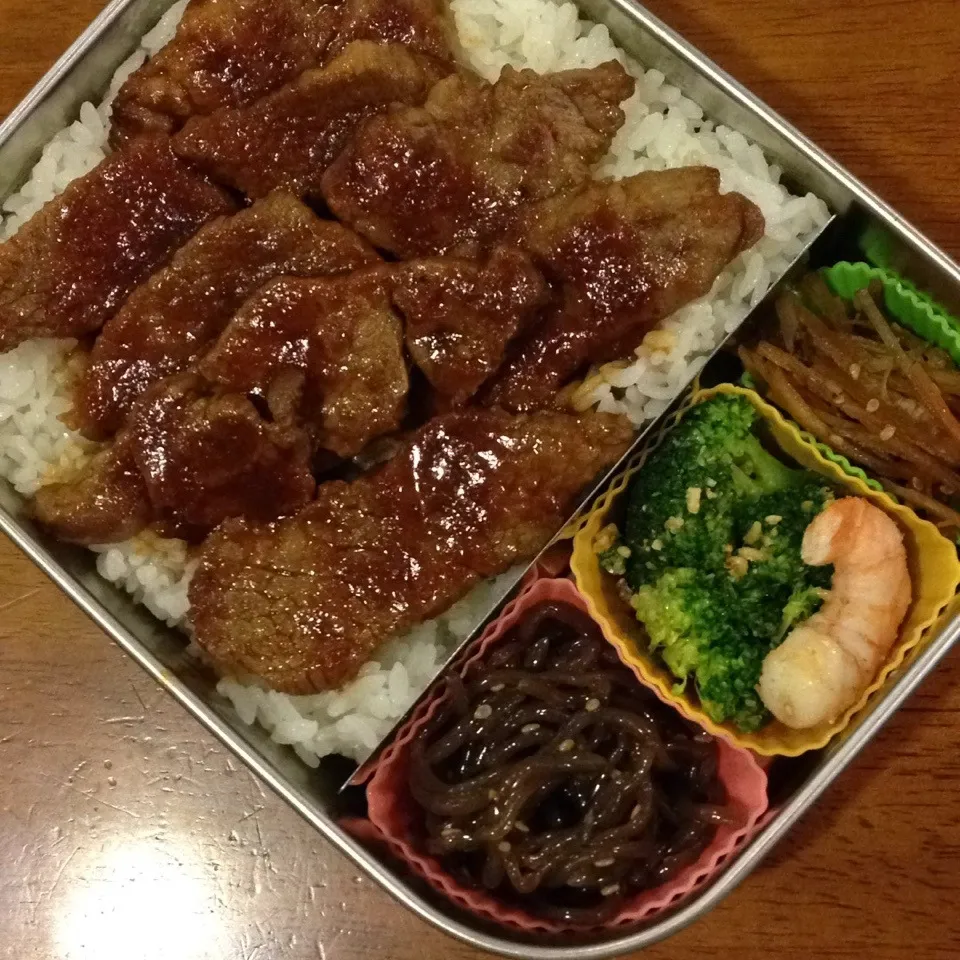 カルビ焼肉弁当|なつこいっきママさん