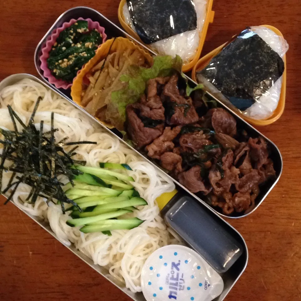 牛肉甘辛弁当|なつこいっきママさん