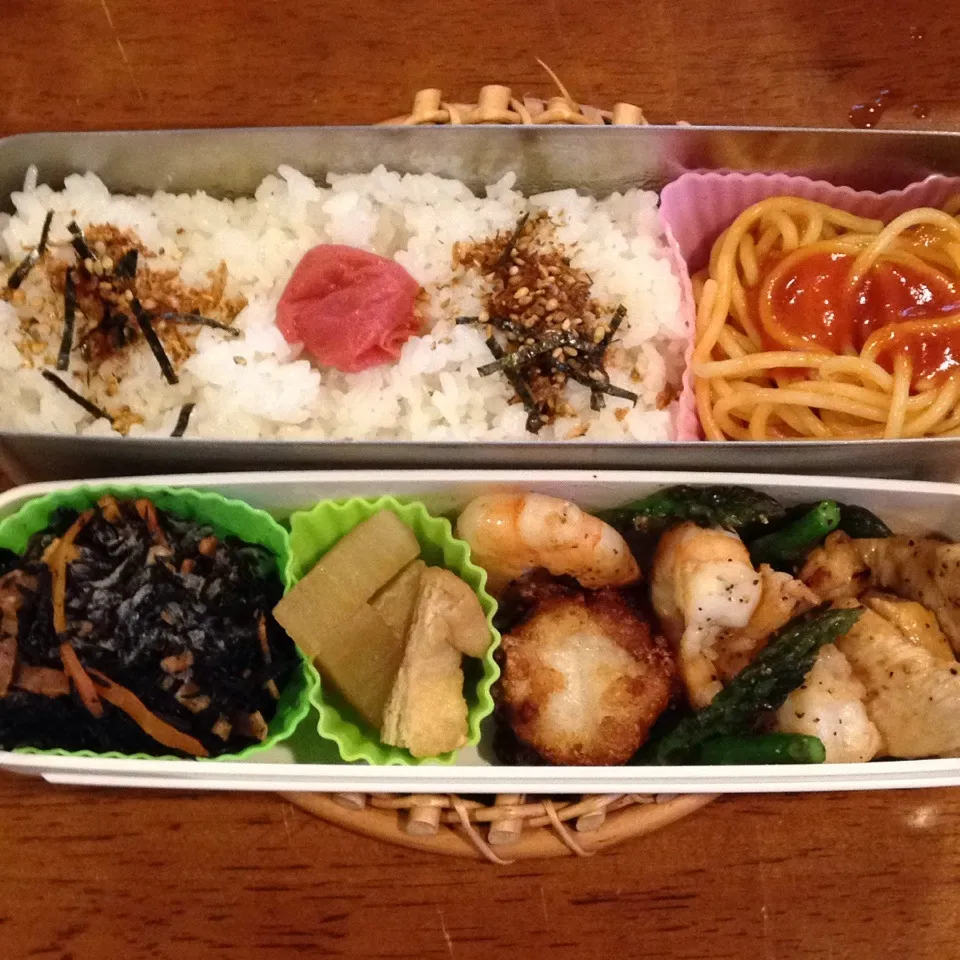 Snapdishの料理写真:チキンソテー弁当|なつこいっきママさん