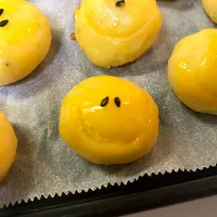 Snapdishの料理写真:SMILEスイートポテト☺︎|Hatsuki Katsunoさん