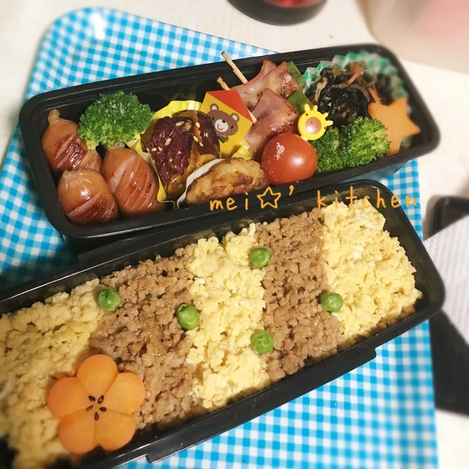 定番☆そぼろ弁当|みぃ☆さん