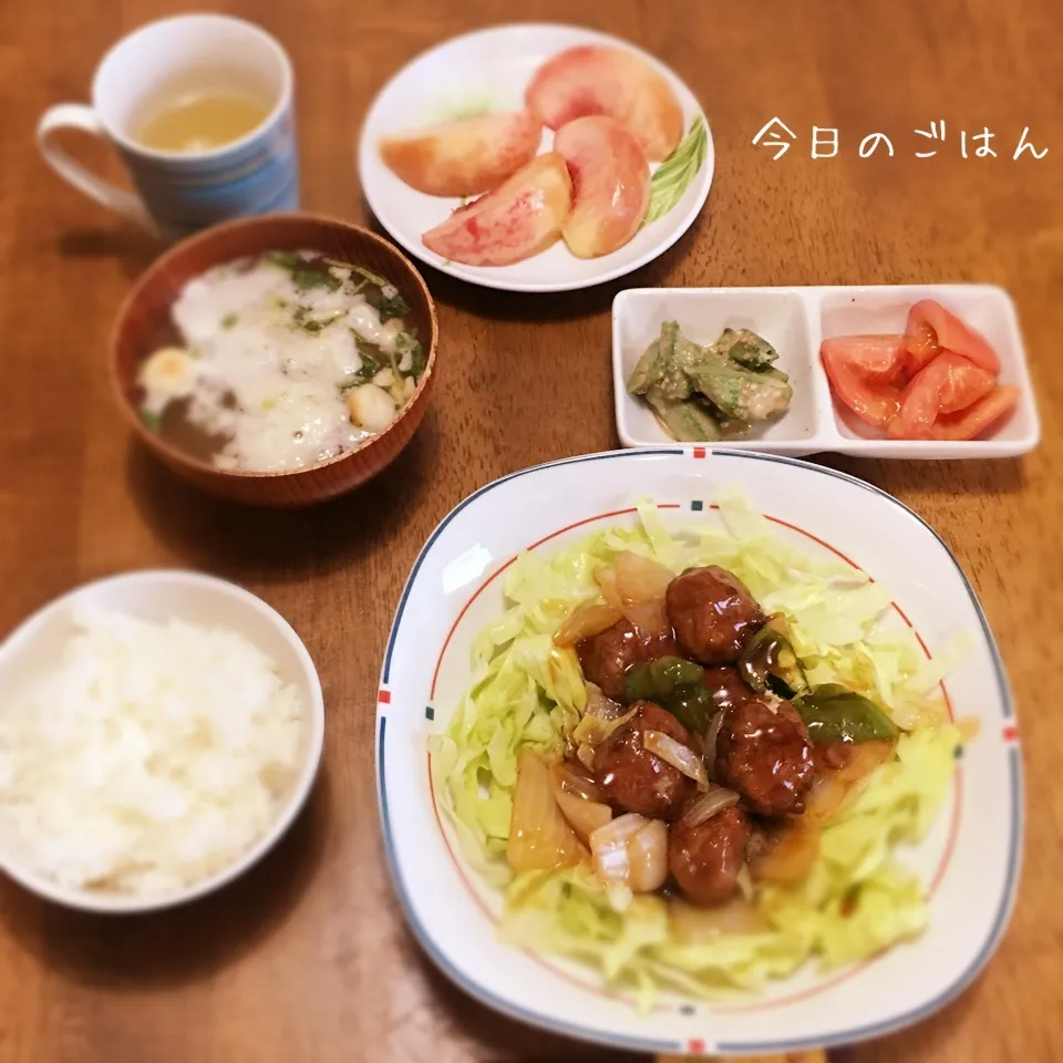 Snapdishの料理写真:肉団子の甘酢あん|teritamagoさん