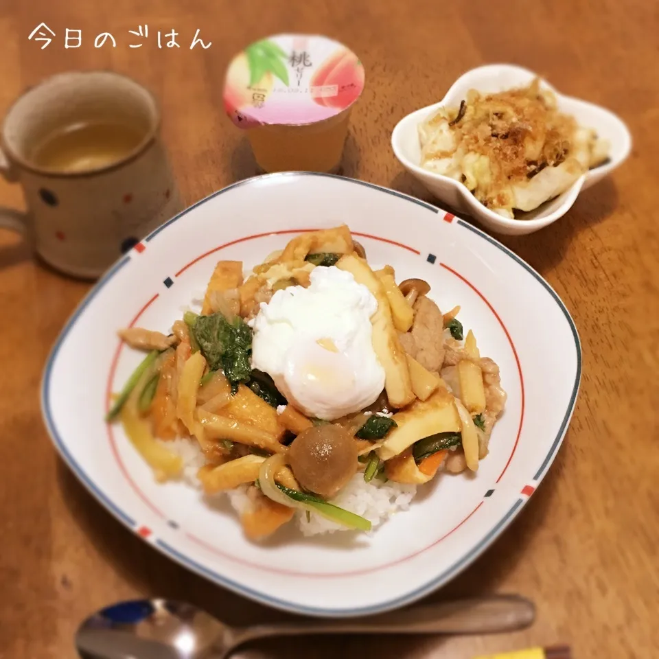 甘辛肉野菜丼|teritamagoさん