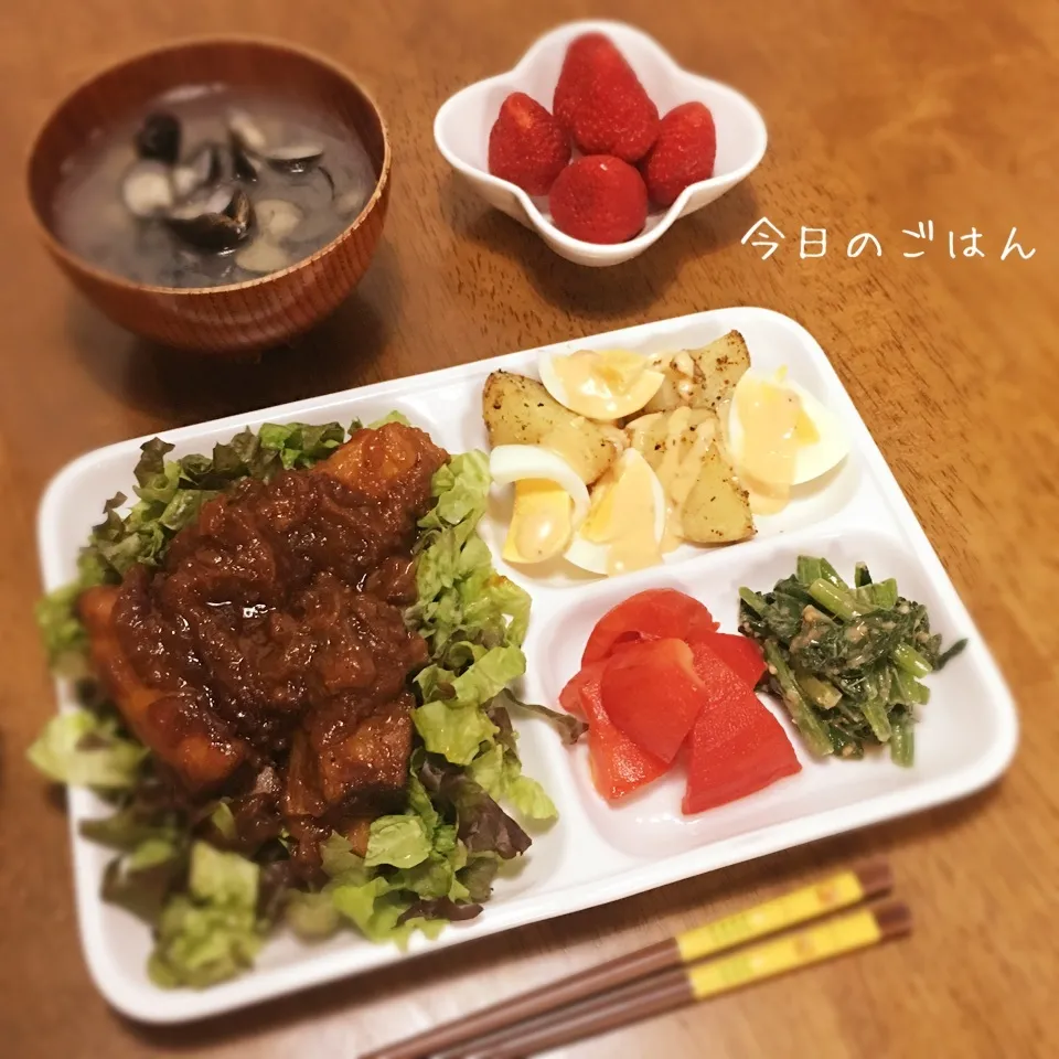 豚リブのBBQ風煮込み|teritamagoさん