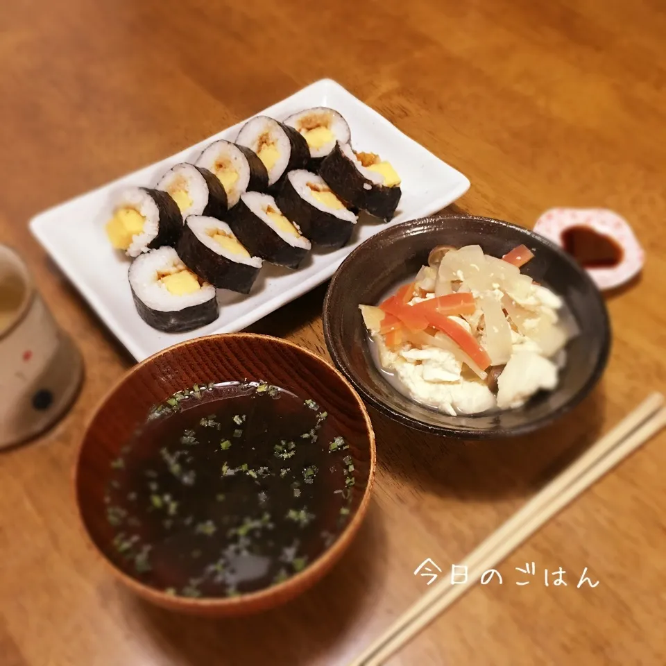 Snapdishの料理写真:恵方巻き|teritamagoさん